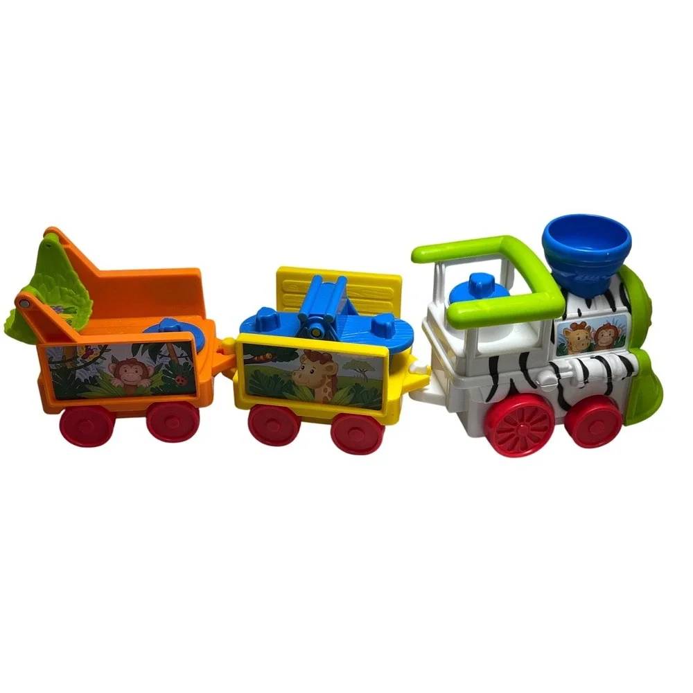 Fisher-Price Little People Choo-Choo Zoo Train Kids Multicolor Plastic Toy Parts